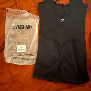 Gymshark Charcoal Sleeveless Bodysuit